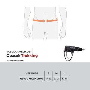 Opasek na dlouhé túry Trekking Belt 2.0 Non-stop dogwear